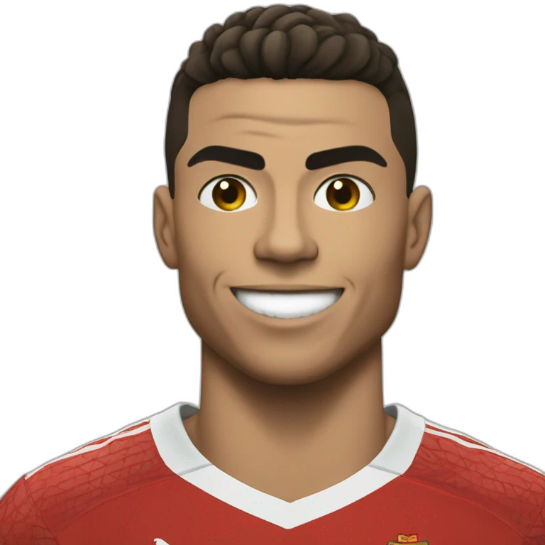 ronaldo say siuuuu with portugal emoji