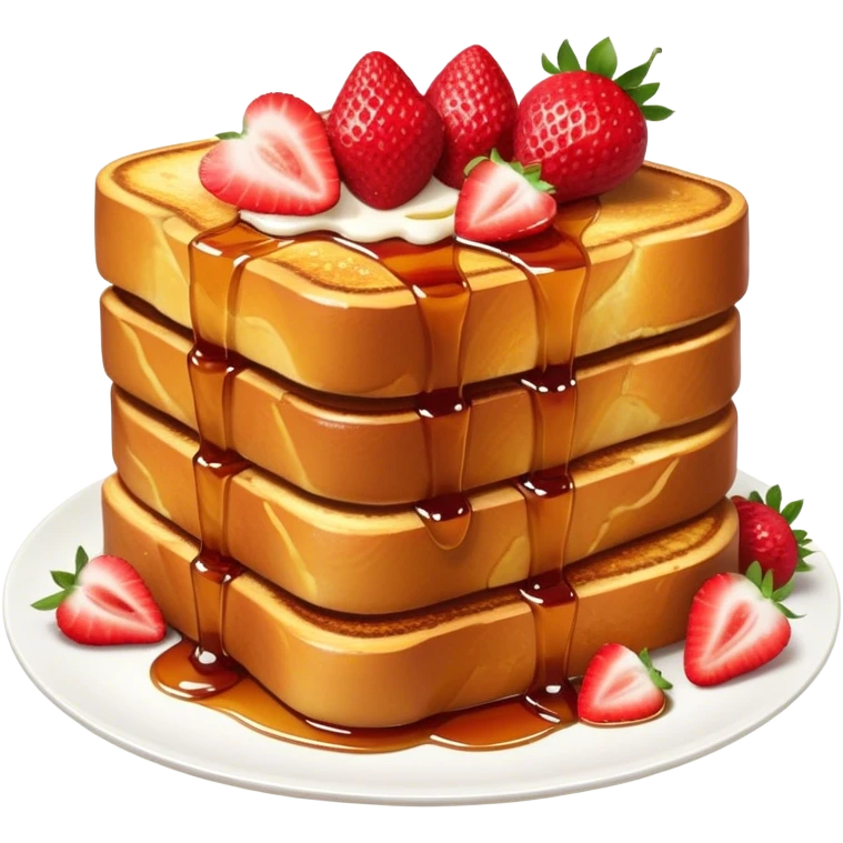 strawberry french toast emoji
