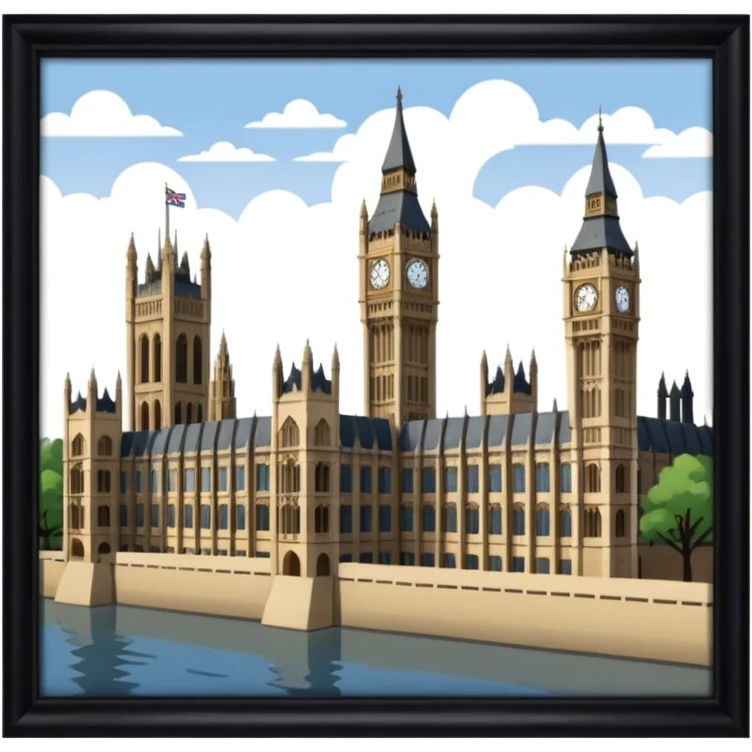 houses of parliament emoji