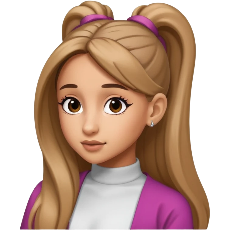 Ariana grande pony emoji