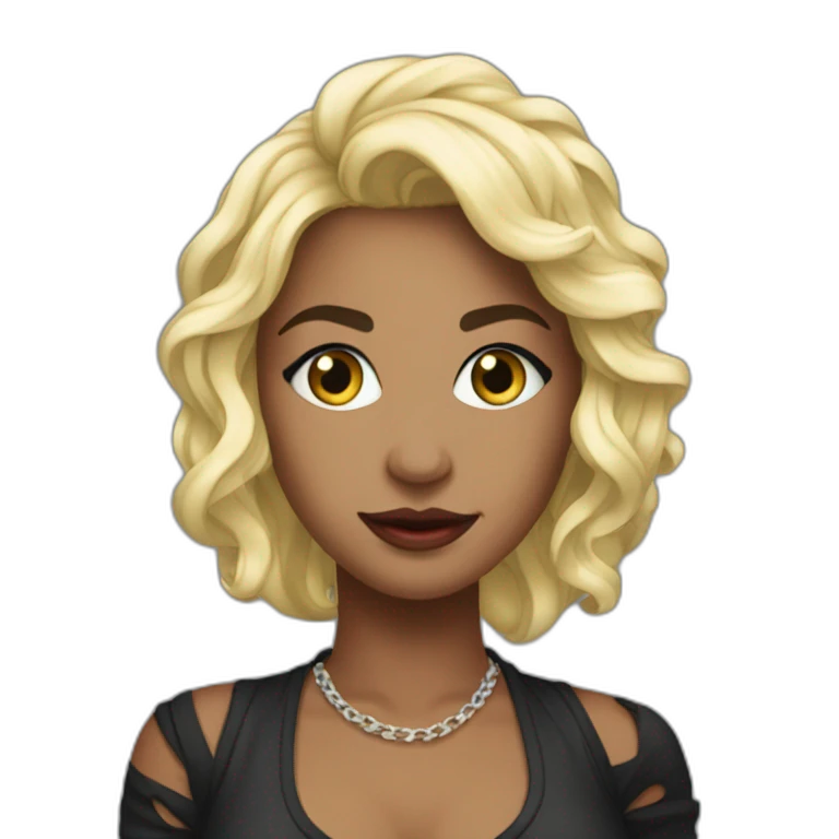 Billie Eillish chanteuse sur scène emoji