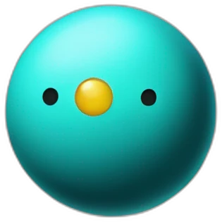 Uranus planet with detective hat emoji