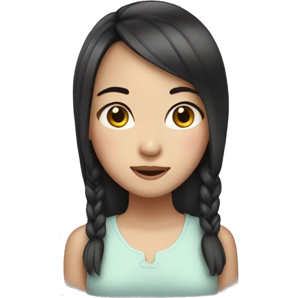 Chinese girl  emoji