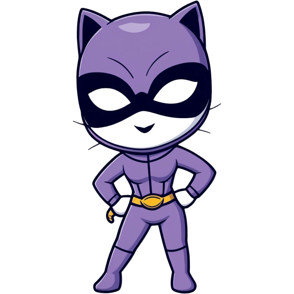 Catwoman from DC comics emoji