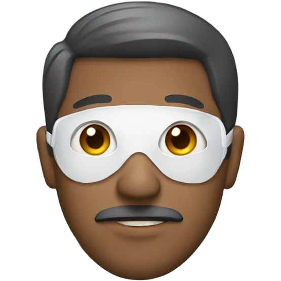 Man wearing a mask  emoji
