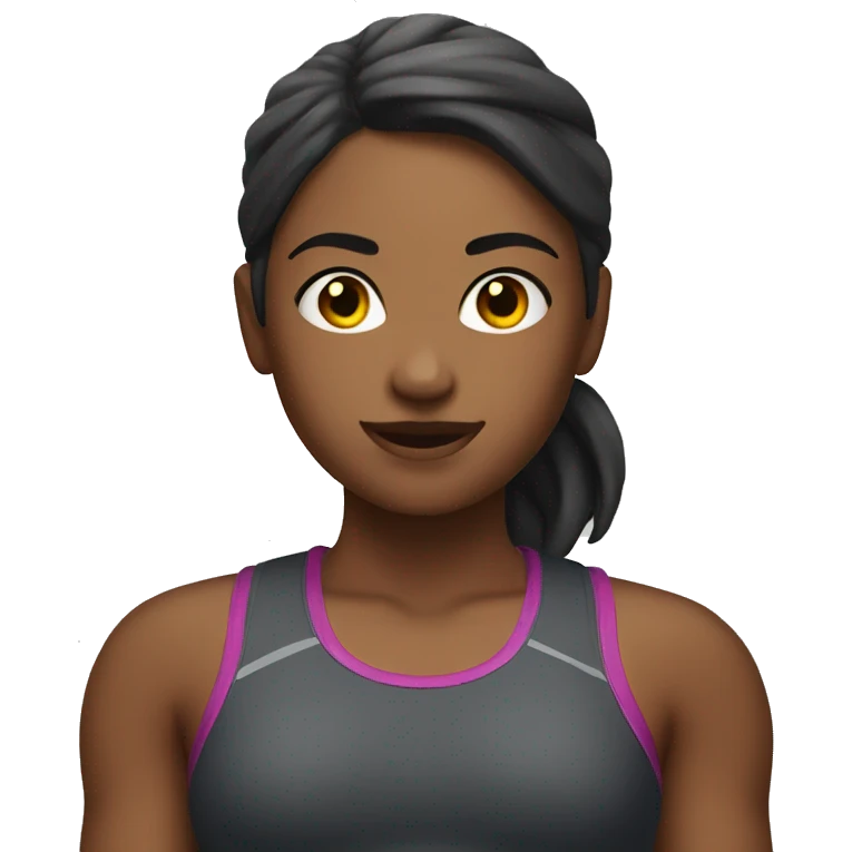 Gym girl emoji