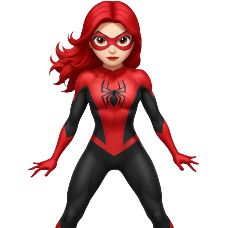 Spider woman emoji