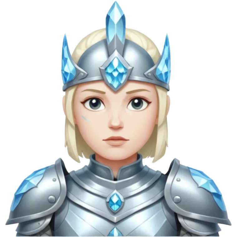 crystal-armored warrior emoji