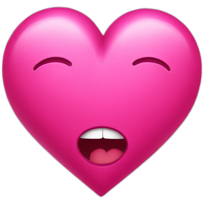 Zumba heart emoji