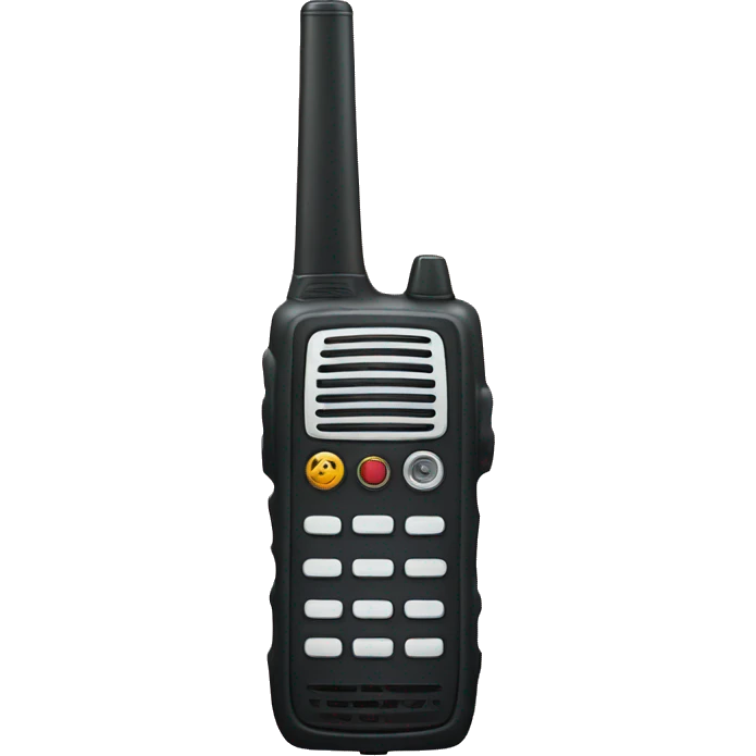 Walkie talkie emoji