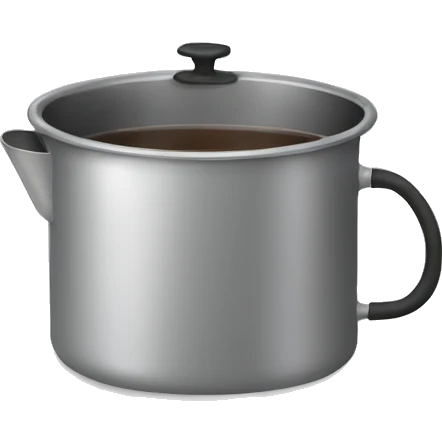pot boiling water emoji