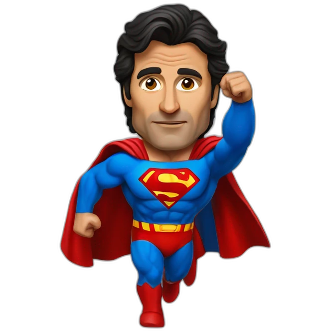 Imran Khan superman emoji