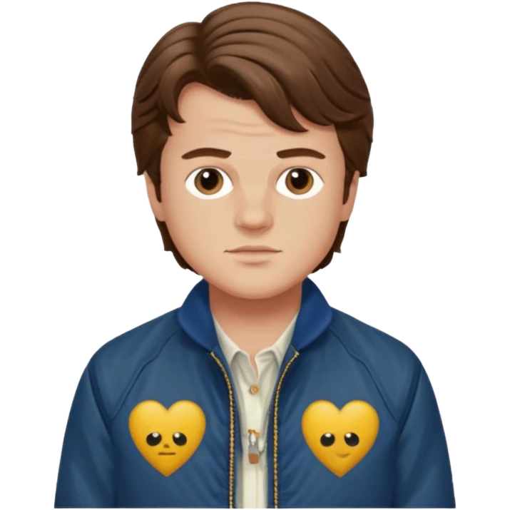 Steve Harrington from stranger things emoji