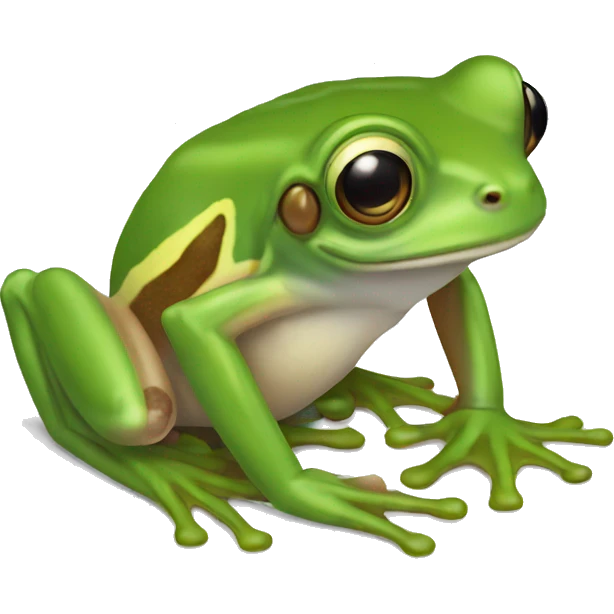 australian green tree frog emoji