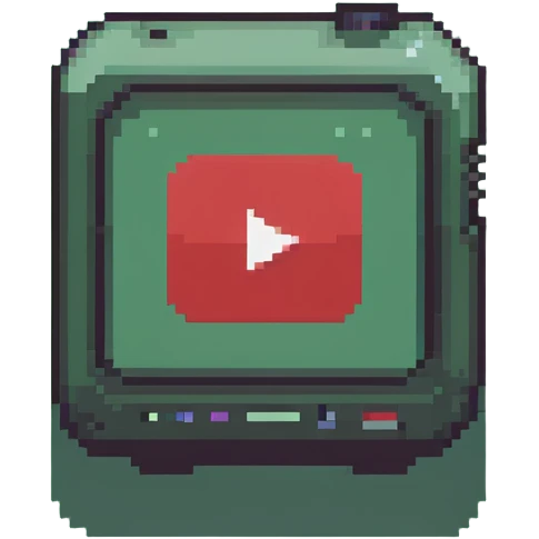 red video streaming icon emoji