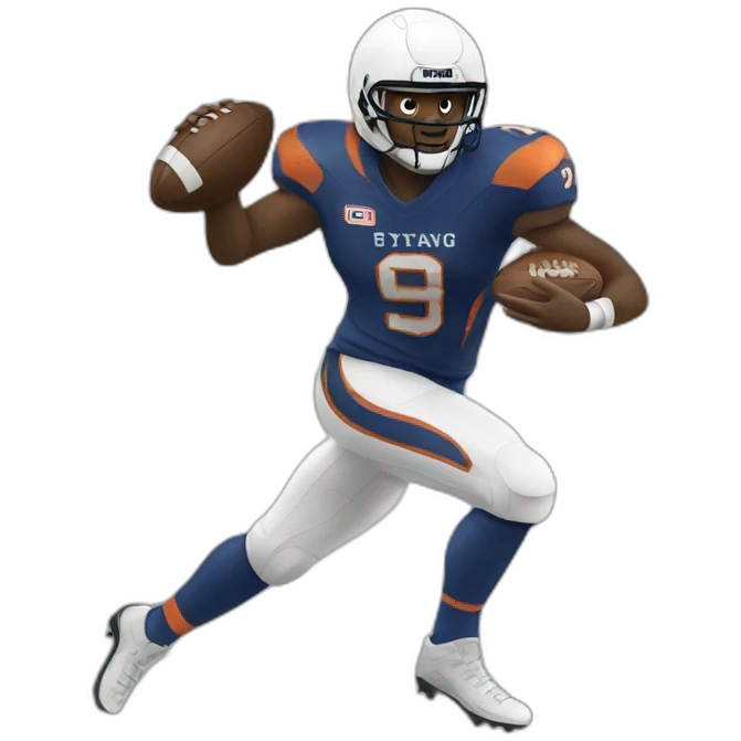football player emoji