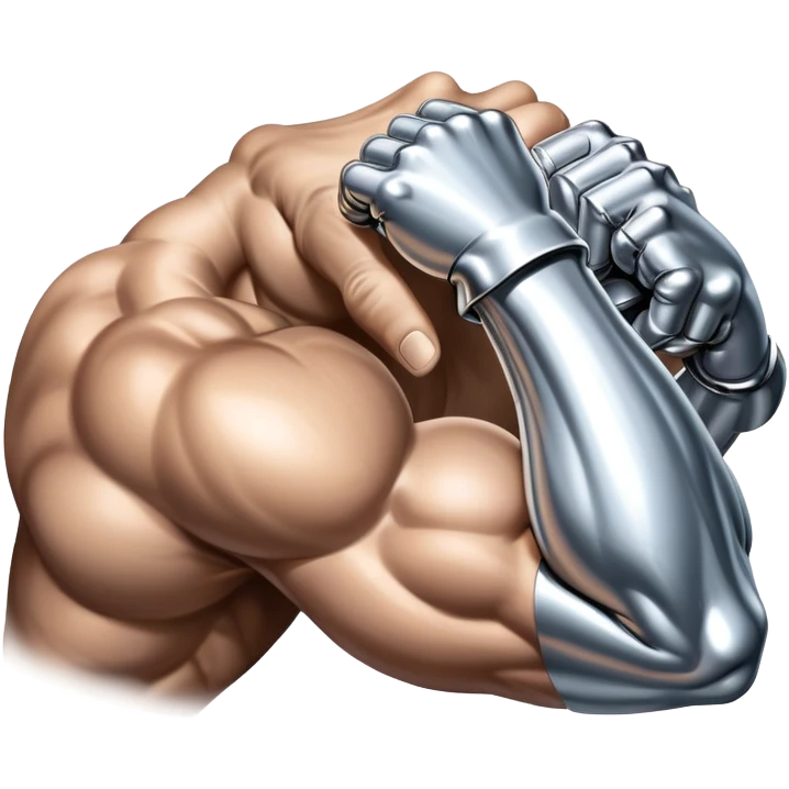 sorayama hand biceps emoji