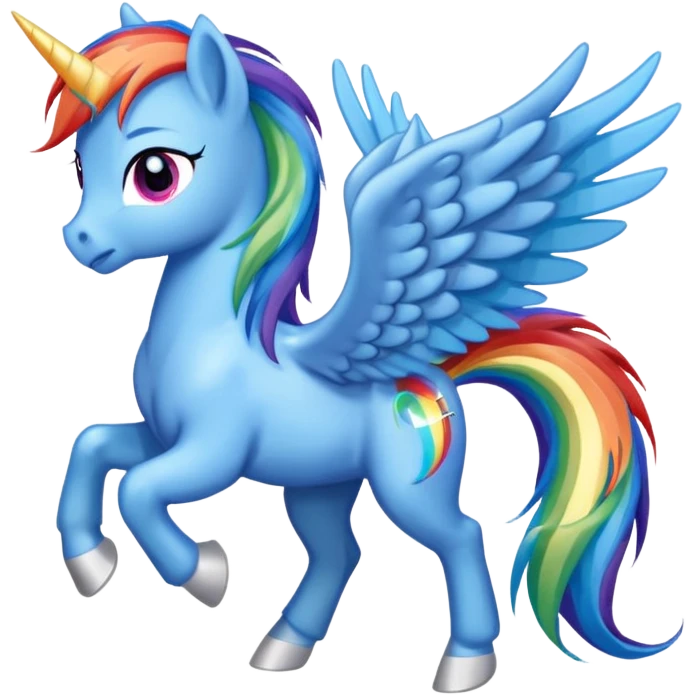 Rainbow dash emoji