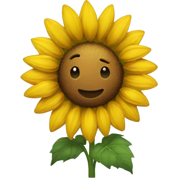 Sunflower  emoji