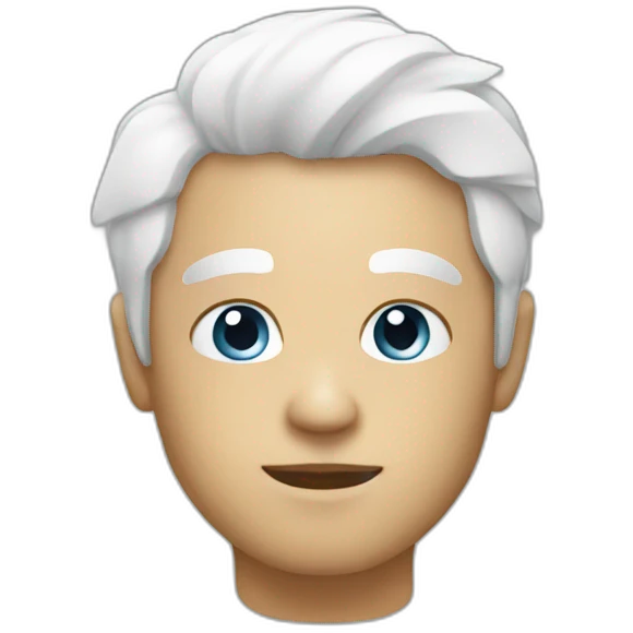 white icon emoji