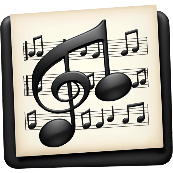 music notaları emoji