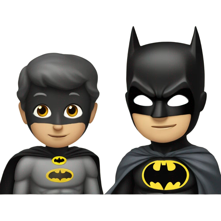 Batman and robin emoji