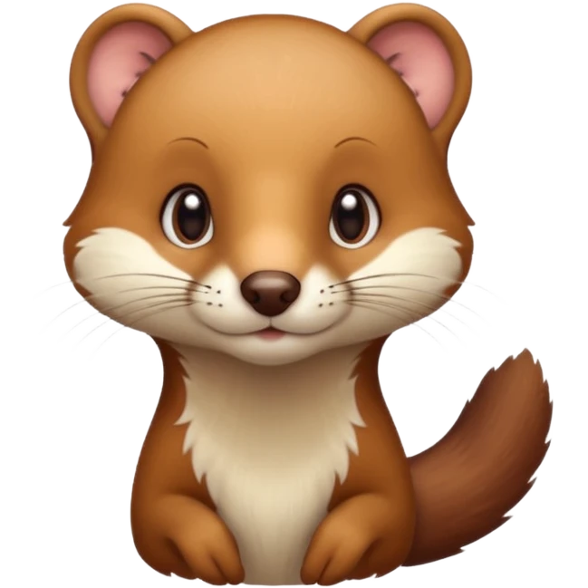 Tête de belette emoji