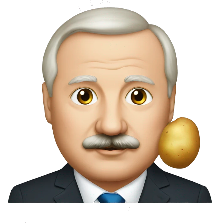 lukashenko and potato emoji