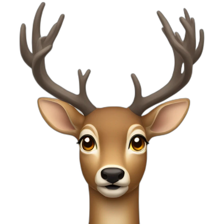 Deer in headlights emoji