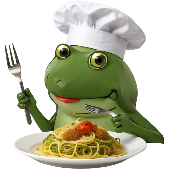 lizard eating spaghetti  emoji