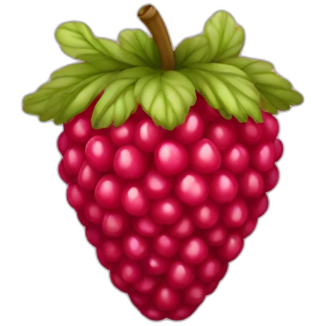 Rasberry emoji