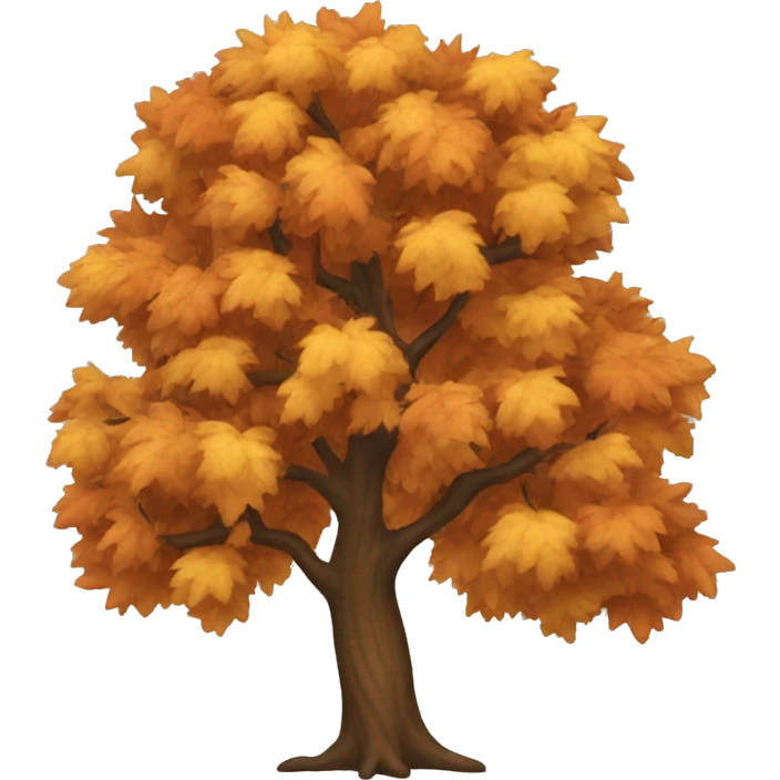 fall tree emoji