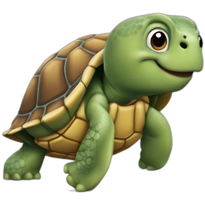 Tortue dessus ronaldo qui porte bébé macron emoji
