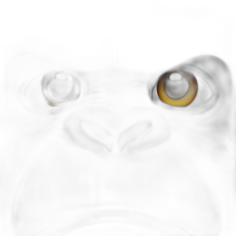 Gorilla head emoji
