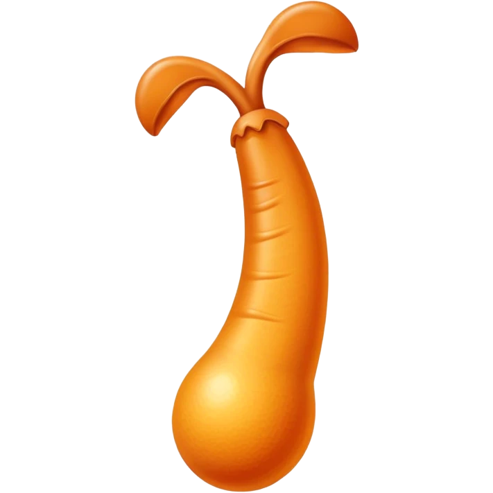 Erect penis with balls. No leg or abdomen visible emoji
