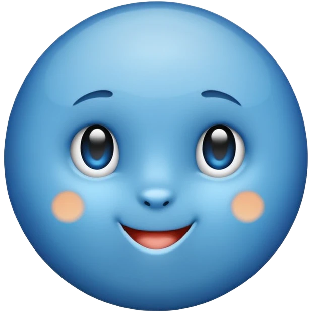 Blue tick  emoji