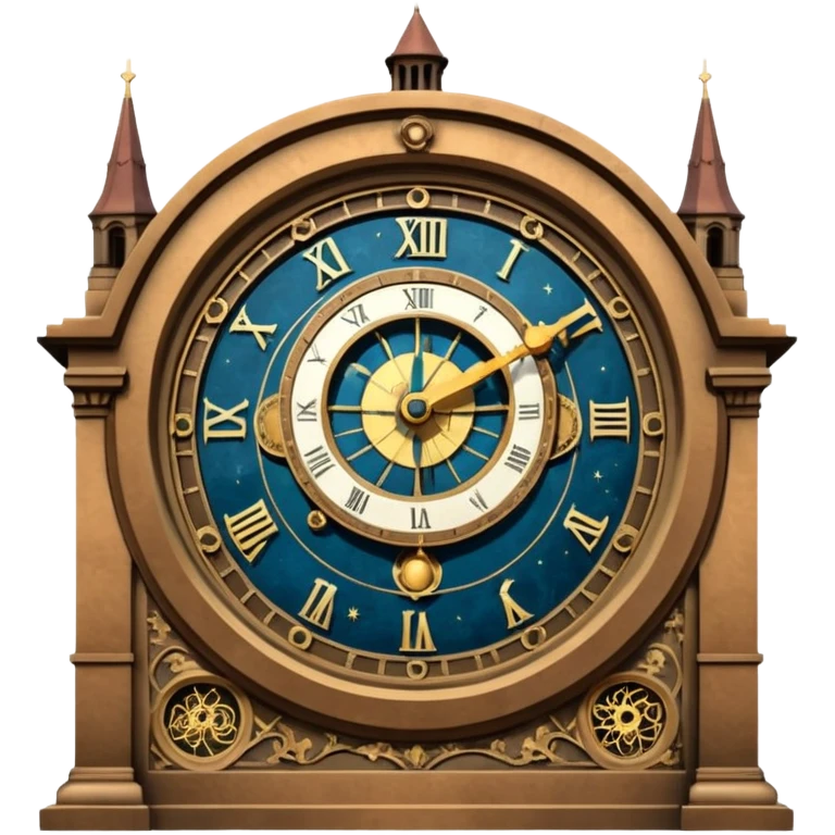 PRAGUE ASTRONOMICAL CLOCK emoji
