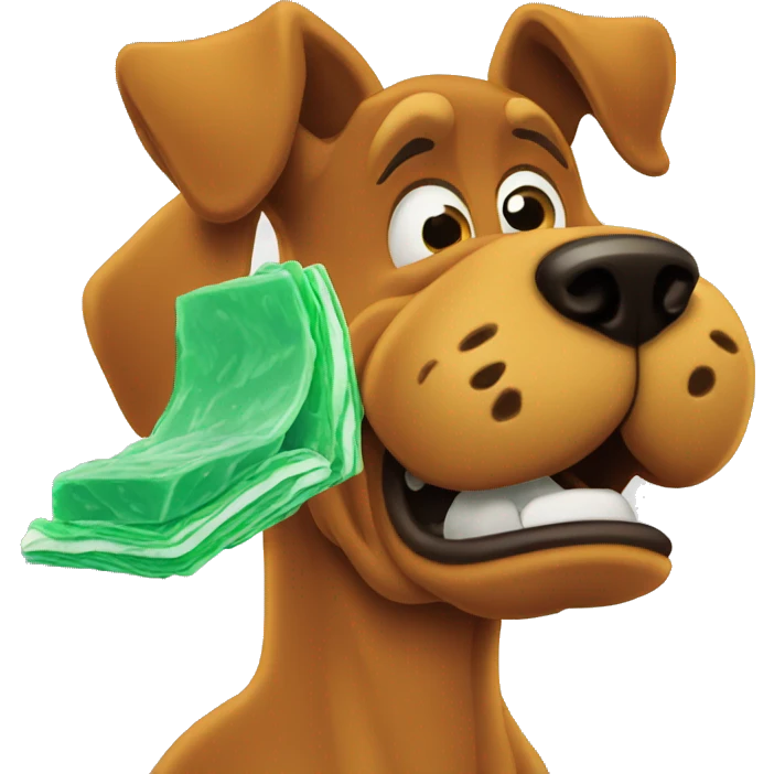 scooby snacks in scooby doo emoji