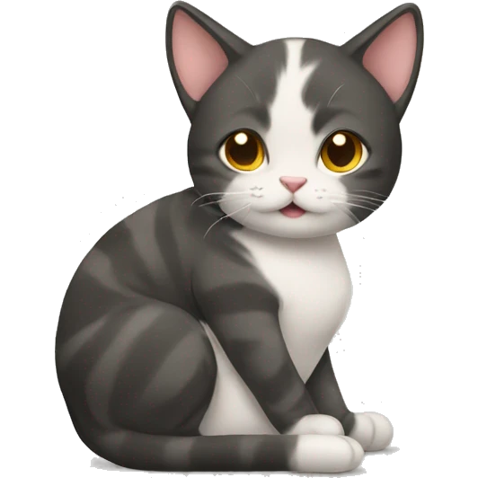 Pregnant cat emoji