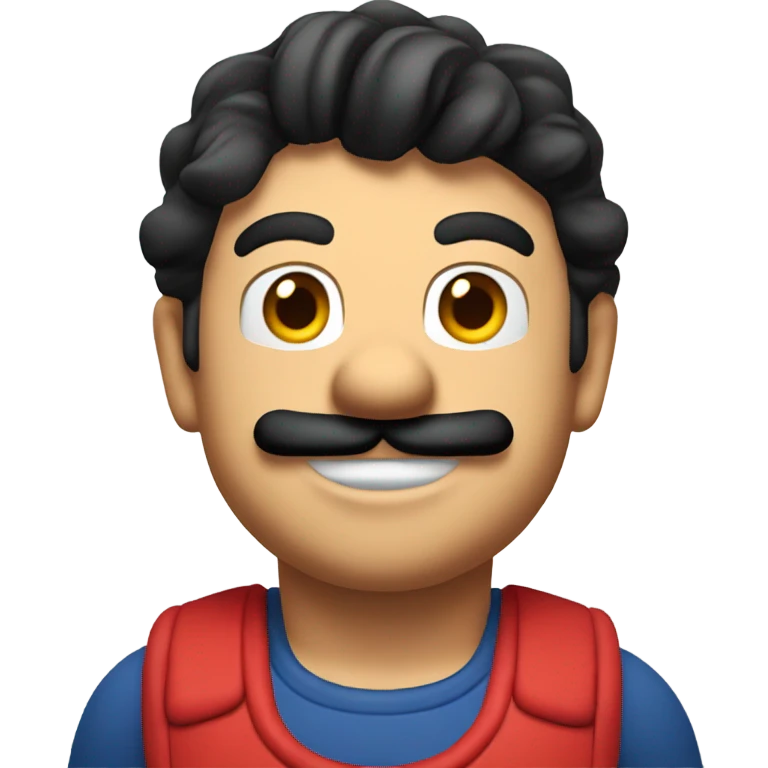 handsome mario emoji