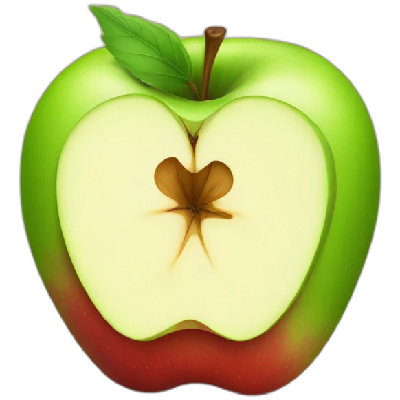 Apple logo core emoji