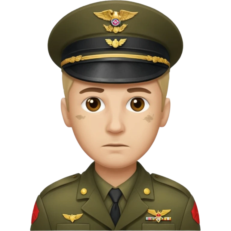 Сталкер. Мужчина в военной форме emoji