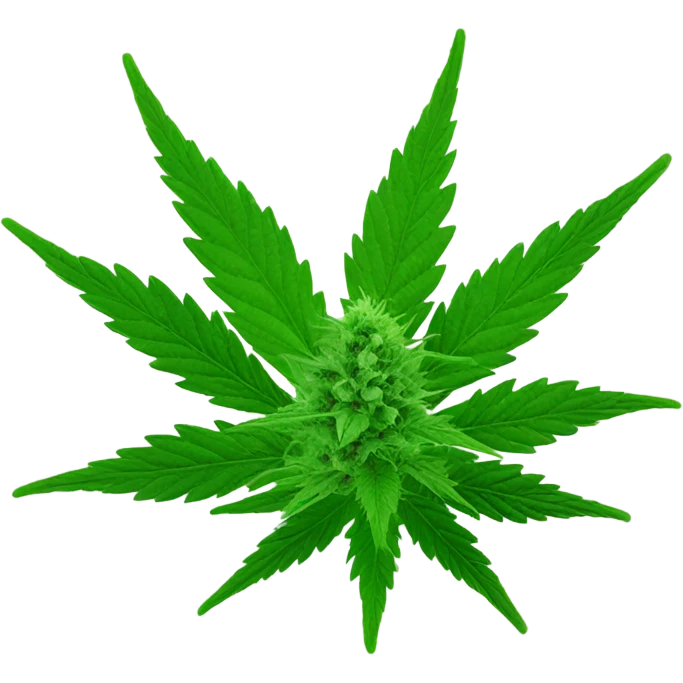 Weed bud emoji