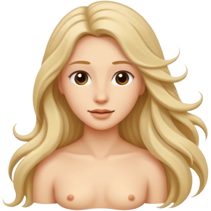 Naked woman emoji