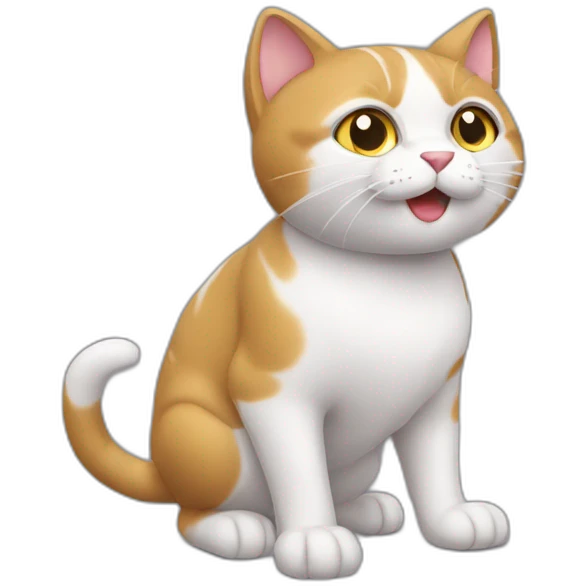 gato brincando com novelo de lã emoji