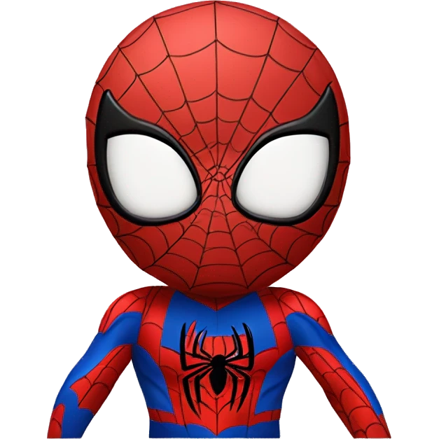 Hello kitty Spider-Man emoji