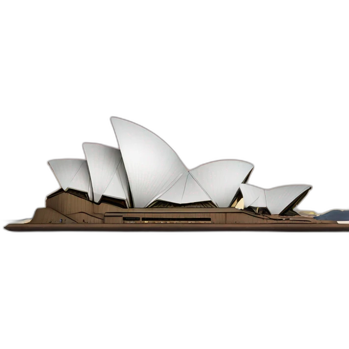 Sydney opera house emoji