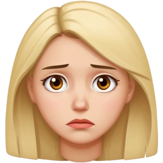 disappointed woman emoji