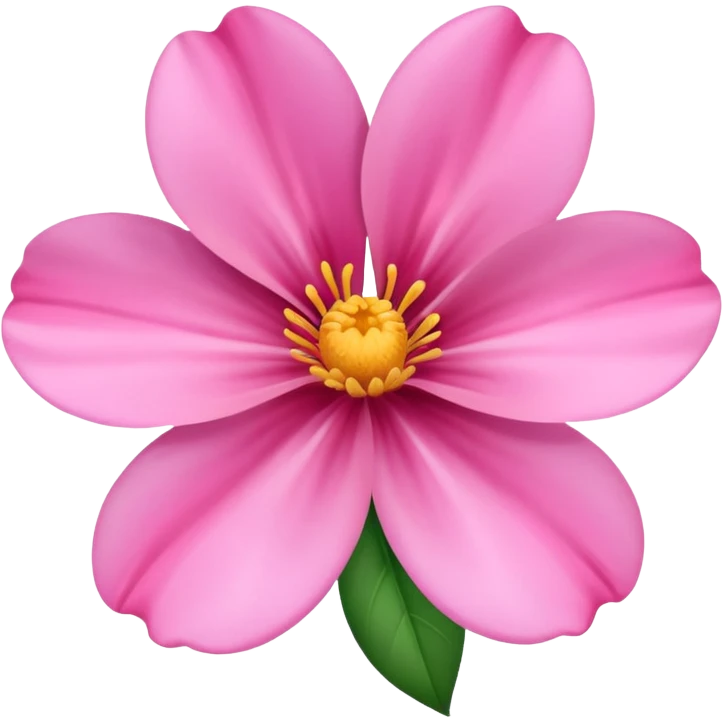 pink flower emoji