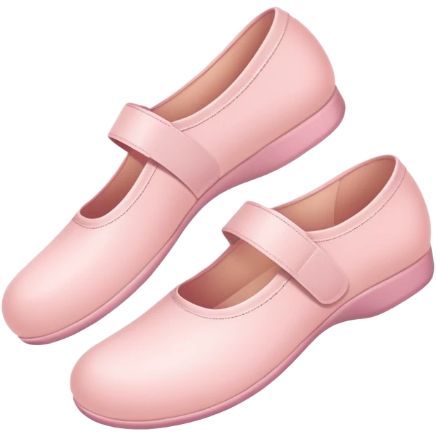 light pink surgery shoes emoji